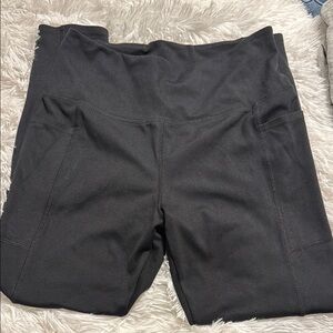 Black High-Waisted Leggings